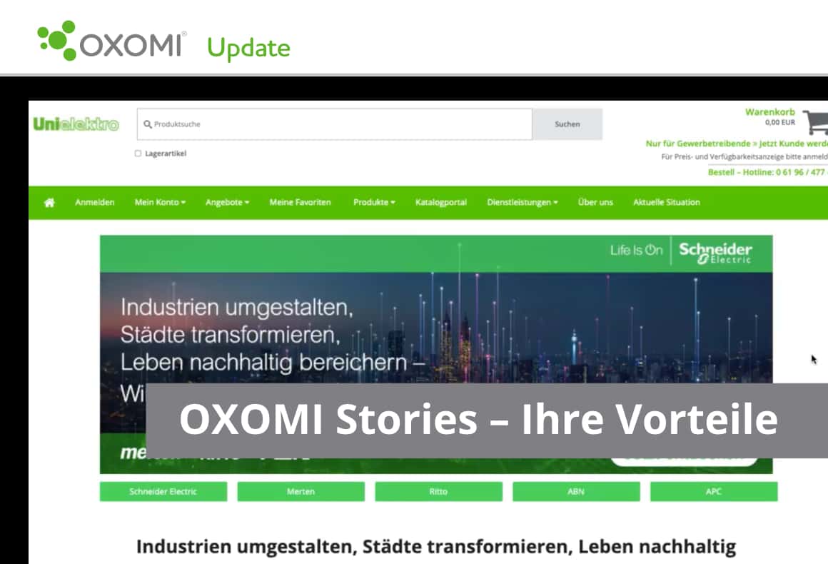 OXOMI Stories – das sind die Vorteile