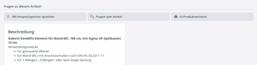 Fragen zu diesem Artikel in SellSite