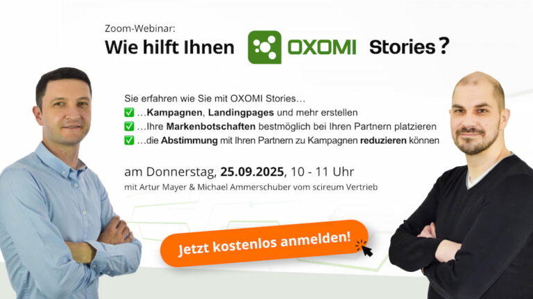 Webinar zu OXOMI Stories am 25. September